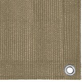 Balkonski zastor smeđe-sivi 75 x 500 cm HDPE | Shoptok.si