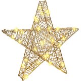  3D Zvijezda Topla bijela 55 x 52.5 x 9 cm PET | Eponuda.com