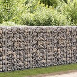  Gabionski zid s poklopcima od pocinčanog čelika 600 x 30 x 150 cm | shoptok.hr