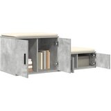 Ormarić za pohranu 2 pcs Betonski sivi 108 x 41 x 40 cm | shoptok.hr