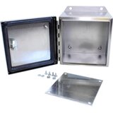 Hammond Electronics zidno kućište 152 x 152 x 102 nehrđajući čelik plemeniti čelik 1 St. | Eponuda.ba
