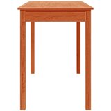  Blagovaonski stol voštano smeđi 110x55x75 cm masivna borovina | shoptok.hr