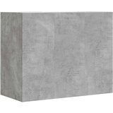 vidaXL Stenska omarica betonsko siva 75x35x60 cm inženirski les | Shoptok.si