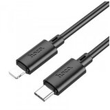 Hoco Podatkovni / polnilni kabel - USB X88, (USB type-C na Lightning, 100 cm, 20 W, črni) | Shoptok.si