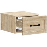  Noćni ormarić za montažu na zid Hrast sonoma 34,5 x 33 x 20 cm | shoptok.hr