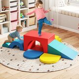 7-delni komplet plezalnih kock iz pene, igrala iz mehkega umetnega usnja, mehka igrala, večbarvna | Shoptok.si