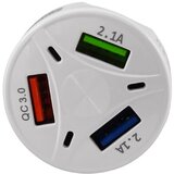 Prosto USB punjač iz upaljača automobila QC3.0+2xUSB USBP357 Cene