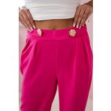 Kesi Włoski Wide-leg trousers buttery-fabric fuchsia | shoptok.hr
