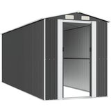  Vrtno spremište antracit 192 x 523 x 223 cm pocinčani čelik | Eponuda.com