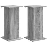  Stalak za biljke 2 pcs Siva sonoma 30 5 x 30 x 60 5 cm | shoptok.hr