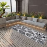 Vanjski tepih crni 80 x 250 cm PP Cijene