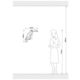 Opviq W-057 black wall lamp | ePonuda.com