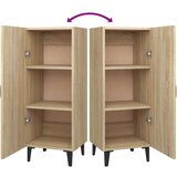  Komoda boja hrasta sonome 34 5x34x90 cm od konstruiranog drvo | shoptok.hr
