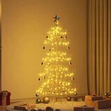 vidaXL Metalna božićna jelka Zlatno 150 cm Čelik s praškastim premazom | shoptok.hr