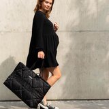 Childhome Family Bag Puffered Black putna torbica 55 x 40 x 18 cm 1 kom | shoptok.hr