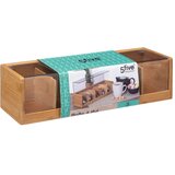 Five KUTIJA ZA ČAJ 5 ODJELJKA 36X11X9,5CM BAMBUS | shoptok.hr