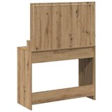  Toaletni stol s policom Umjetnički hrast 100 x 41 x 135 cm | shoptok.hr