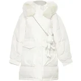 MYMO Zimska jakna vuneno bijela
