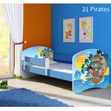  Otroška postelja ACMA z motivom, stranica modra 140x70 cm 21 Pirates | Shoptok.si