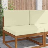  Zunanja blazina za kavč 2 pcs krema Poliester, (5000202470) | Shoptok.si