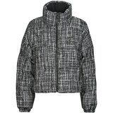 Karl Lagerfeld BOUCLE PUFFER JACKET Crna Cijene