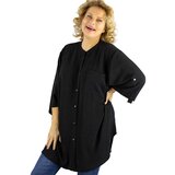 Pri Elegant oversize blouse shirt with stand-up collar ANNA Cijene