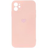 Urbie Ovitek Silicone Heart Case 12 Pro Max, roza, (20698615) | Shoptok.si