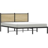 Metalni okvir kreveta bez madraca boja hrasta sonome 140x190 cm | Eponuda.ba