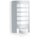 Steinel vanjska zidna svjetiljka sa senzorom L 12 (60 W, 10,8 x 15,5 x 27,2 cm, Bijelo-srebrne boje, IP44) | shoptok.hr