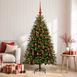  Umjetno božićno drvce s kuglicama 150 cm 150 LED lampica | shoptok.hr