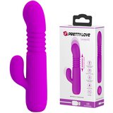  Vibrator Pretty love Leopold, 15.5cm, Ljubičasti Cene