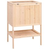 vidaXL Kavez za hrčke 55 x 40 x 80 cm od masivne jelovine | shoptok.hr
