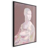  Plakat - Pastel Lady 40x60 Crni okvir | shoptok.hr