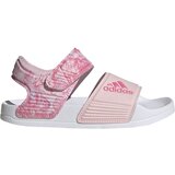 Adidas sandale adilette sandal k clpink/pnkfus/ftwwht za devojčice ID2624 cene