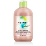 Inebrya Ice Cream Balance Shampoo 300 ml šampon za mastne lase in lasišče unisex Cene