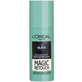 L´Oréal Paris Magic Retouch Instant Root Concealer Spray pršilo za prekrivanje narastka 75 ml odtenek Black | Shoptok.si