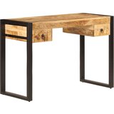 vidaXL Radni stol s 2 ladice od masivnog drva manga 110 x 50 x 77 cm | shoptok.hr