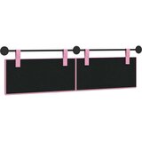  Držeće uzglavlje Zidne Ružičasta 190 x 55 x 5 cm tkanina - Ružičasta 180 cm bez LED | shoptok.hr