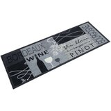  Kuhinjska preproga pralna vino siva 45x150 cm žamet | Shoptok.si