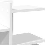  Organizator za stol bijeli 49 x 20 x 52,5 cm konstruirano drvo | shoptok.hr