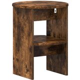  Pomoćni ormarić Dimljeni Hrast Ø40 x 50 cm Konstrukcijsko drvo | shoptok.hr
