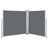  Uvlačiva bočna tenda 120 x 600 cm antracit | shoptok.hr