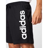 Adidas Sportske hlače 'Aeroready Essentials Linear Logo' crna / prljavo bijela | shoptok.hr