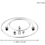 Eglo 61355 - Kablovska suspenzija SALOBRENA 90cm | Eponuda.com