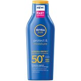 Nivea Sun Protect & Moisture losion za zaštitu od sunca SPF 50+ 400 ml | ePonuda.com