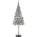 vidaXL Božićno drvce s 300 LED svjetlima Bijelo 210 cm PE i čelik | shoptok.hr