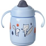 Tommee Tippee Superstar "TRAINING" šalica s usnikom i poklopcem, 300 ml, 6MJ+, Plava | shoptok.hr