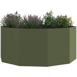  Sadilica Maslinasto zelena 120 x 120 x 50 cm Čelik | Eponuda.com