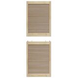  Ormarna vrata Prirodna 170 x 2,1 x 59,5 cm Čvrsto borovo drvo | shoptok.hr