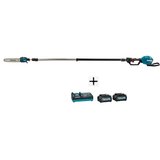 Makita akumulatorska teleskopska lančana testera 300mm XGT 40V UA004GZ + starter set XGT (2 x 4Ah BL4040 + brzi punjač DC40RA) 191L77-9